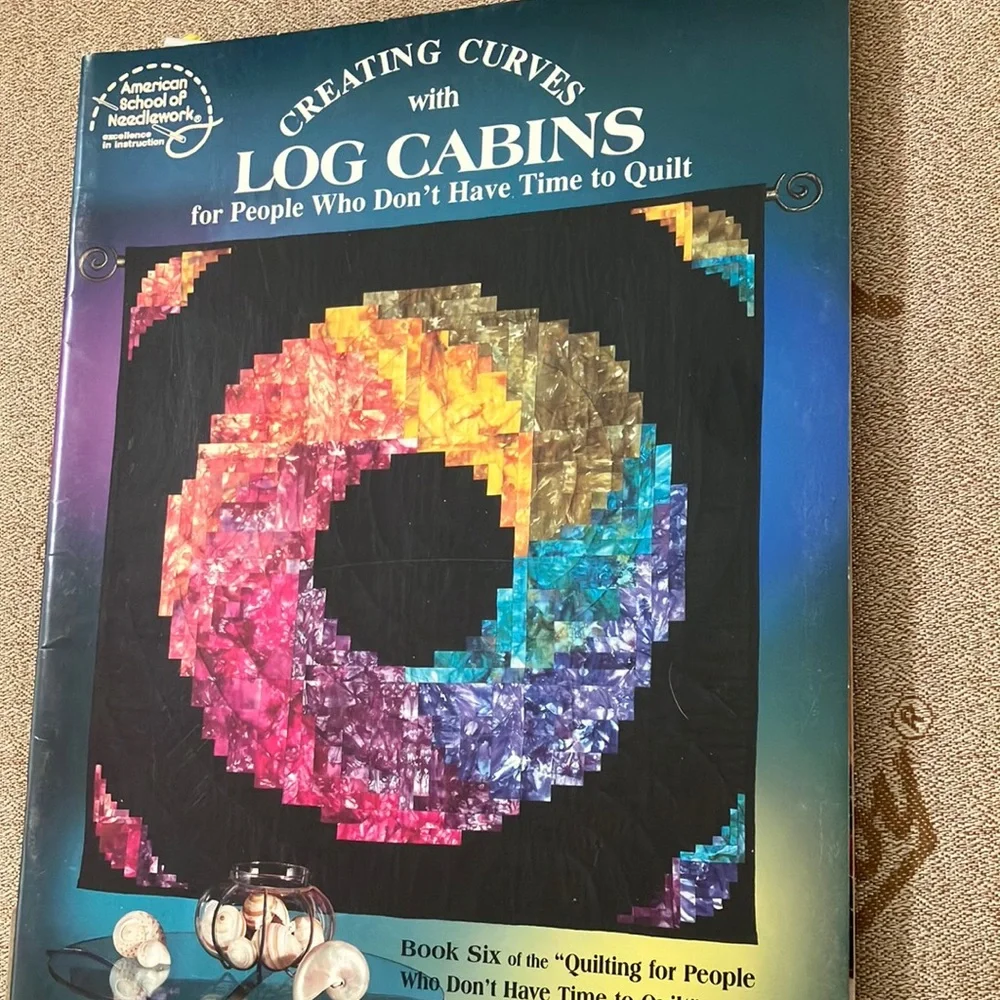 Creating curves with log cabins